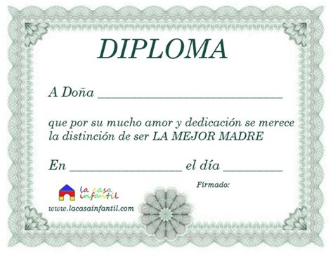 Diploma A La Mejor Mamá MaterialesPAO - DIPLOMAS PARA LA MEJOR MADRE DEL MUNDO... | Facebook